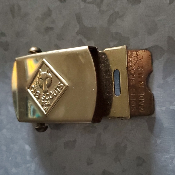 Brass Cub Scouts Belt Buckle - Picture 3 of 3